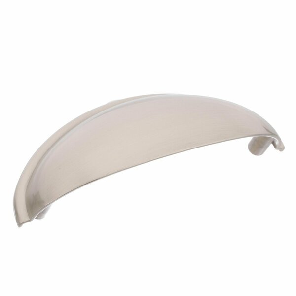 Ravino 3 in 76 mm Center-to-Center Satin Nickel Cabinet Cup Pull, 10PK, Amerock, Mfr#: 10PK22094G10
